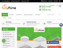 Tablet Screenshot of fullshine.com.vn
